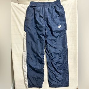 Vintage Nike Navy Training/Track Pants Mesh Lined